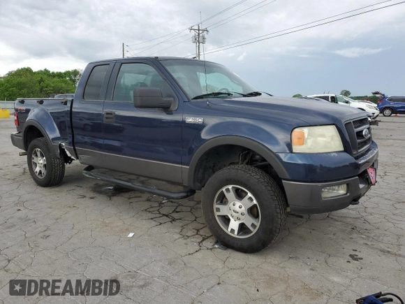 2005 Ford F-150 XLT with VIN 1FTPX04535KD33126, listed as a Copart auction lot 54251155 with 206,414 mi miles and Clean title. Bid and sale history available at DreamBid. Image 4.