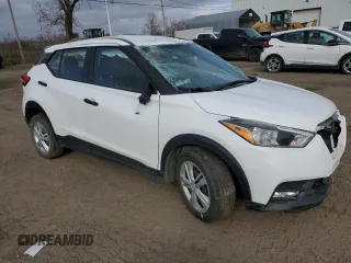 2019 Nissan Kicks S with VIN 3N1CP5CU8KL505538, listed as a Copart auction lot 80825934 with 88,022 mi miles and Salvage Title. Bid and sale history available at DreamBid. Image 4.