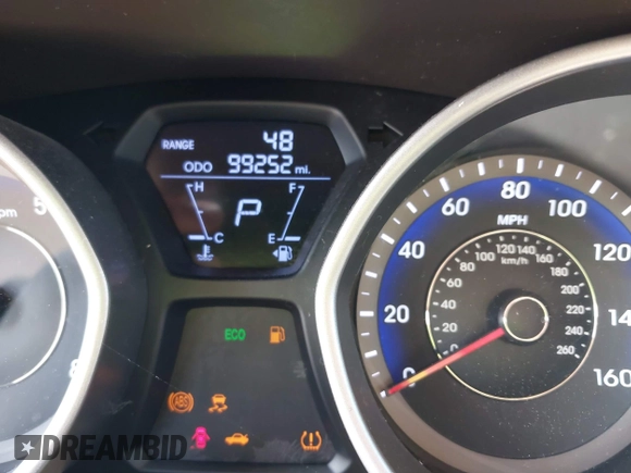 2012 Hyundai Elantra Limited with VIN KMHDH4AE4CU312973, listed as a IAAI auction lot 42453300 with 99,252 mi miles and . Bid and sale history available at DreamBid. Image 16.
