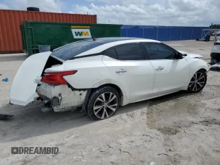 2017 Nissan Maxima SV z VIN 1N4AA6AP6HC370854, wystawiony jako Copart lot #60374645 z przebiegiem 151 160 mil mil oraz Czysty tytuł • Clean title. Historia ofert i sprzedaży dostępna na DreamBid. Obrazek 3.