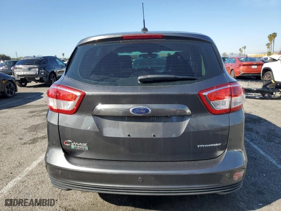 2017 Ford C-Max Energi Titanium with VIN 1FADP5FU4HL112367, listed as a Copart auction lot 45398235 with 121,875 mi miles and Salvage Title. Bid and sale history available at carsss.com. Image 6.