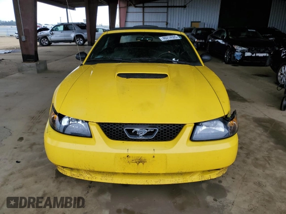 2004 Ford Mustang Deluxe with VIN 1FAFP444X4F116776, listed as a Copart auction lot 46214525 with 227,041 mi miles and Salvage Title. Bid and sale history available at carsss.com. Image 5.