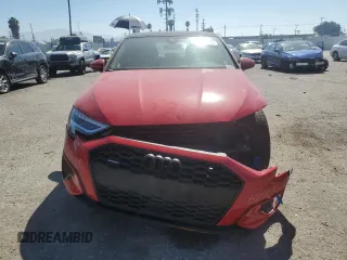 2023 Audi A3 Premium with VIN WAUGUDGY7PA027185, listed as a Copart auction lot 67068784 with 13,254 mi miles and Salvage Title. Bid and sale history available at carsss.com. Image 5.