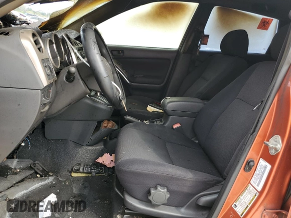 2004 Pontiac Vibe with VIN 5Y2SL62814Z448996, listed as a Copart auction lot 72340874 with 0 mi miles and Salvage Title. Bid and sale history available at carsss.com. Image 7.