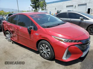 2022 Toyota Prius LE with VIN JTDKAMFPXN3205946, listed as a Copart auction lot 61076595 with 63,492 mi miles and Salvage title. Bid and sale history available at DreamBid. Image 4.