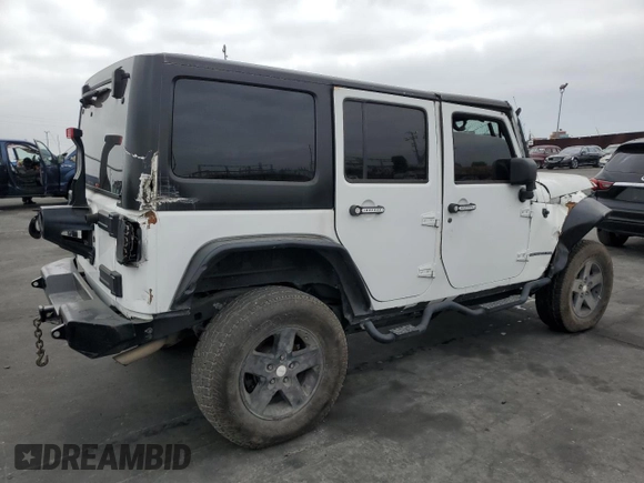2018 Jeep Wrangler Unlimited Sport S with VIN 1C4BJWDG9JL887033, listed as a Copart auction lot 61785565 with 66,725 mi miles and Salvage title. Bid and sale history available at DreamBid. Image 3.