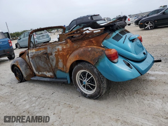 1976 Volkswagen Beetle with VIN 1562140285, listed as a Copart auction lot 79798664 with Not Provided miles and Non Repairable. Bid and sale history available at DreamBid. Image 2.