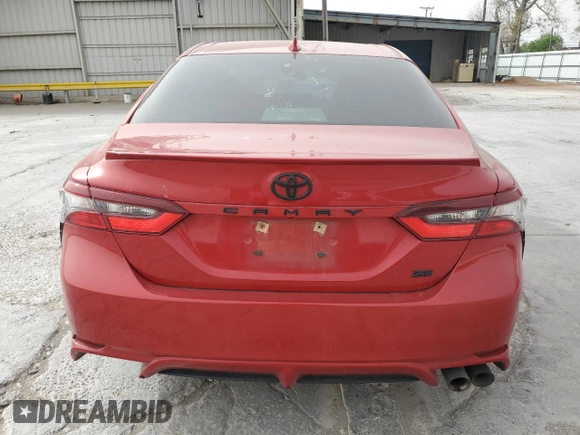 2023 Toyota Camry SE with VIN 4T1G11AK7PU174082, listed as a Copart auction lot 48969525 with 41,081 mi miles and Salvage Title. Bid and sale history available at DreamBid. Image 6.