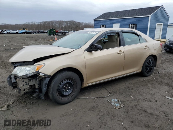 2012 Toyota Camry L with VIN 4T1BF1FK2CU117416, listed as a Copart auction lot 47302625 with 75,027 mi miles and Clean Title. Bid and sale history available at DreamBid. Image 1.