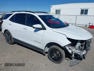 2022 Chevrolet Equinox RS with VIN 3GNAXMEV6NS106441, listed as a IAAI auction lot 41878442 with 62,688 mi miles and . Bid and sale history available at DreamBid. Image 1.