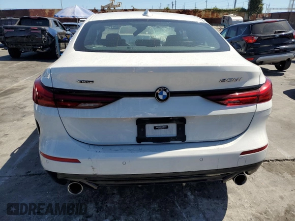 2021 BMW 2 Series 228i xDrive with VIN WBA73AK09M7G32971, listed as a Copart auction lot 66354525 with 20,440 mi miles and Salvage title. Bid and sale history available at DreamBid. Image 6.