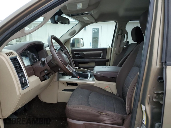 2014 Ram 2500 SLT with VIN 3C6UR5DL0EG130685, listed as a Copart auction lot 74943714 with 82,675 mi miles and Salvage title. Bid and sale history available at DreamBid. Image 7.