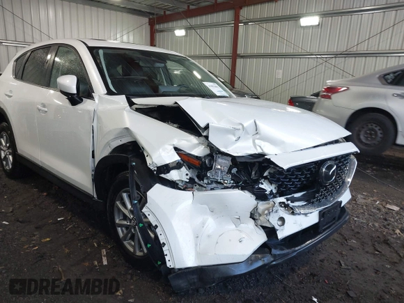 2023 Mazda CX-5 2.5 S Carbon Edition with VIN JM3KFBCM7P0192553, listed as a IAAI auction lot 41893002 with 54,121 mi miles. Bid and sale history available at carsss.com. Image 6.