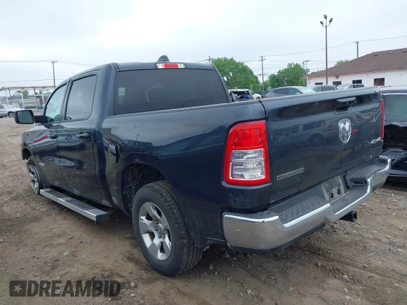 2021 Ram 1500 Big Horn with VIN 1C6RRFFG7MN596101, listed as a IAAI auction lot 42534319 with 82,043 mi miles and . Bid and sale history available at DreamBid. Image 3.