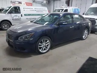 2010 Nissan Maxima 3.5 SV w/Premium Pkg with VIN 1N4AA5AP6AC847637, listed as a IAAI auction lot 41821631 with 1 mi miles. Bid and sale history available at carsss.com. Image 2.