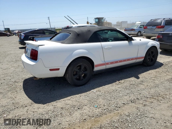 2008 Ford Mustang Deluxe with VIN 1ZVHT84N685115938, listed as a Copart auction lot 55597055 with 158,590 mi miles and Clean title. Bid and sale history available at DreamBid. Image 3.