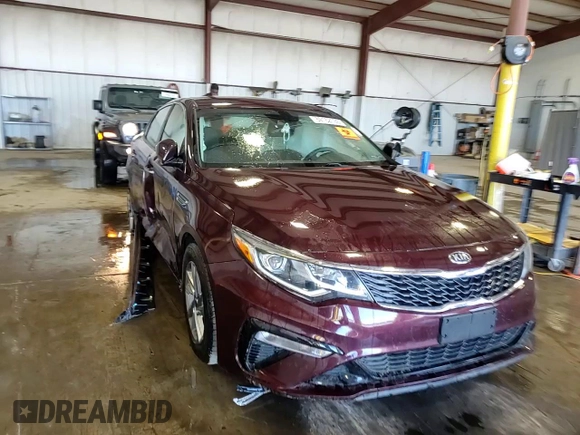 2019 Kia Optima LX z VIN 5XXGT4L30KG313988, wystawiony jako Copart lot #59152725 z przebiegiem 75 826 mil mil oraz Szkoda całkowita • Salvage title. Historia ofert i sprzedaży dostępna na DreamBid. Obrazek 13.