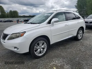 2011 Lexus RX 450h with VIN JTJBC1BA3B2033994, listed as a Copart auction lot 57708835 with 161,022 mi miles and Clean title. Bid and sale history available at DreamBid. Image 1.
