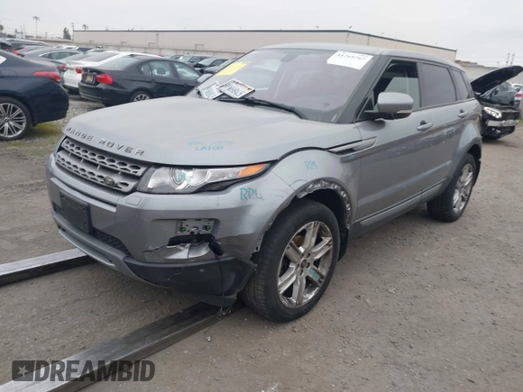 2013 Land Rover Range Rover Evoque Pure Plus with VIN SALVP2BGXDH850404, listed as a IAAI auction lot 41769767 with 59,201 mi miles. Bid and sale history available at carsss.com. Image 2.