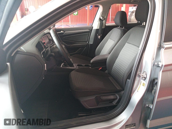 2024 Volkswagen Jetta S with VIN 3VW5M7BU5RM077151, listed as a IAAI auction lot 42796121 with 19,887 mi miles and . Bid and sale history available at DreamBid. Image 13.