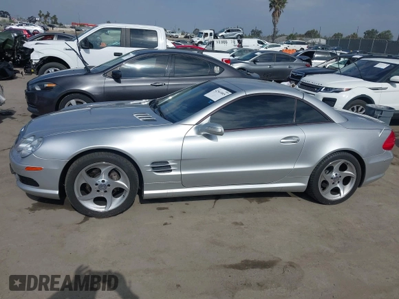 2004 Mercedes-Benz SL 500 with VIN WDBSK75F44F071115, listed as a IAAI auction lot 42565805 with 80,201 mi miles and . Bid and sale history available at DreamBid. Image 14.