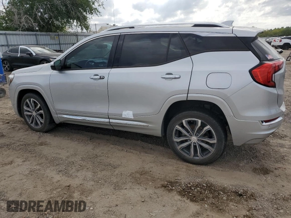 2019 GMC Terrain Denali z VIN 3GKALSEXXKL193300, wystawiony jako Copart lot #53162665 z przebiegiem 94 568 mil mil oraz Szkoda całkowita • Salvage title. Historia ofert i sprzedaży dostępna na DreamBid. Obrazek 2.