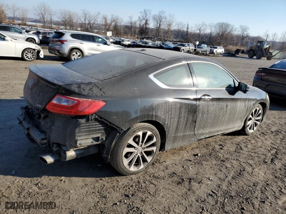 2013 Honda Accord Cpe EX-L with VIN 1HGCT2B8XDA005419, listed as a Copart auction lot 42506515 with NaN miles and Salvage Title. Bid and sale history available at carsss.com. Image 3.