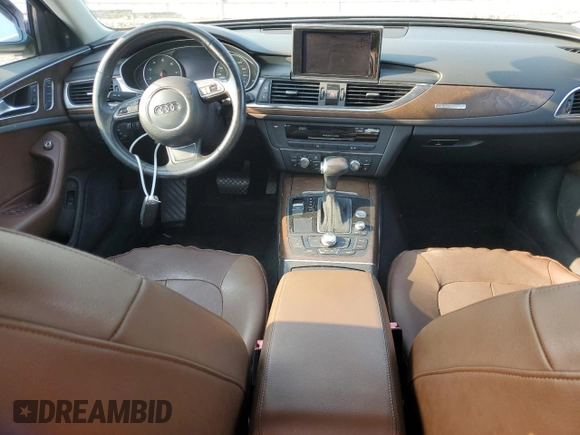 2012 Audi A6 Premium Plus with VIN WAUBGAFC9CN004354, listed as a Copart auction lot 46267635 with Not provided miles and Salvage title. Bid and sale history available at DreamBid. Image 8.