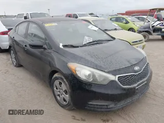 2015 Kia Forte LX with VIN KNAFK4A6XF5429220, listed as a IAAI auction lot 42001696 with 89,548 mi miles. Bid and sale history available at carsss.com. Image 1.