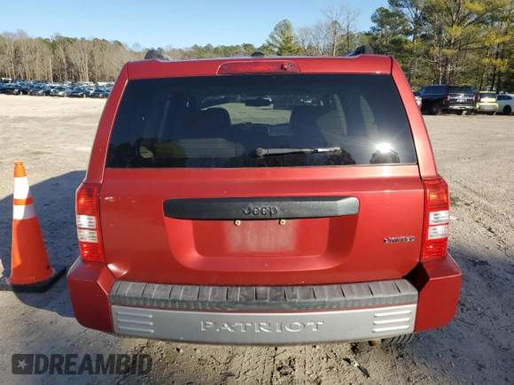 2009 Jeep Patriot Limited with VIN 1J4FT48B89D170220, listed as a Copart auction lot 44338455 with 194,154 mi miles and Salvage title. Bid and sale history available at DreamBid. Image 6.