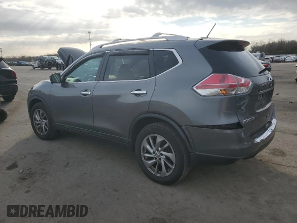 2015 Nissan Rogue SL with VIN 5N1AT2MV3FC914694, listed as a Copart auction lot 50676605 with 131,466 mi miles and Salvage Title. Bid and sale history available at carsss.com. Image 2.