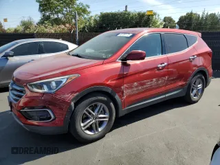 2017 Hyundai Santa Fe 2.4L with VIN 5XYZT3LB6HG433132, listed as a Copart auction lot 59788175 with 194,534 mi miles and Salvage title. Bid and sale history available at DreamBid. Image 1.