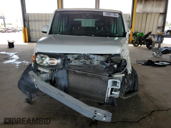 2012 Nissan Cube 1.8 S with VIN JN8AZ2KR4CT251256, listed as a Copart auction lot 53801785 with Not Provided miles and Salvage Title. Bid and sale history available at carsss.com. Image 5.