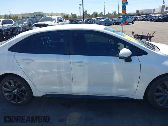 2024 Toyota Corolla SE with VIN 5YFS4MCE4RP214293, listed as a IAAI auction lot 41841550 with 4,695 mi miles and . Bid and sale history available at DreamBid. Image 14.