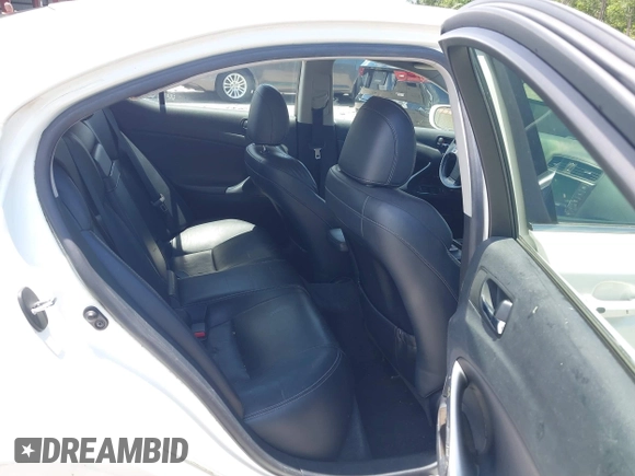 2012 Lexus IS 250 with VIN JTHCF5C25C5057872, listed as a IAAI auction lot 42591321 with 148,672 mi miles and . Bid and sale history available at DreamBid. Image 8.