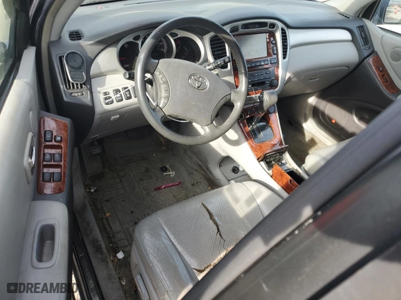 2007 Toyota Highlander Hybrid w/3rd Row with VIN JTEDW21A970019915, listed as a Copart auction lot 49183305 with 132,405 mi miles and Salvage Title. Bid and sale history available at carsss.com. Image 8.