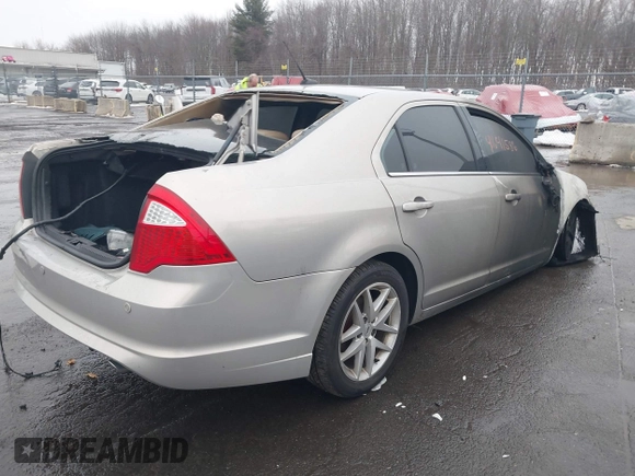 2010 Ford Fusion SEL with VIN 3FAHP0CG8AR203202, listed as a IAAI auction lot 41641586 with 1 mi miles. Bid and sale history available at carsss.com. Image 4.