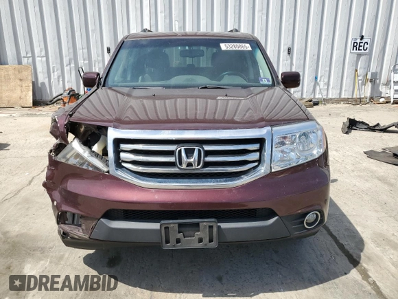 2013 Honda Pilot Touring with VIN 5FNYF4H92DB066200, listed as a Copart auction lot 53280865 with 171,924 mi miles and Salvage Title. Bid and sale history available at DreamBid. Image 5.