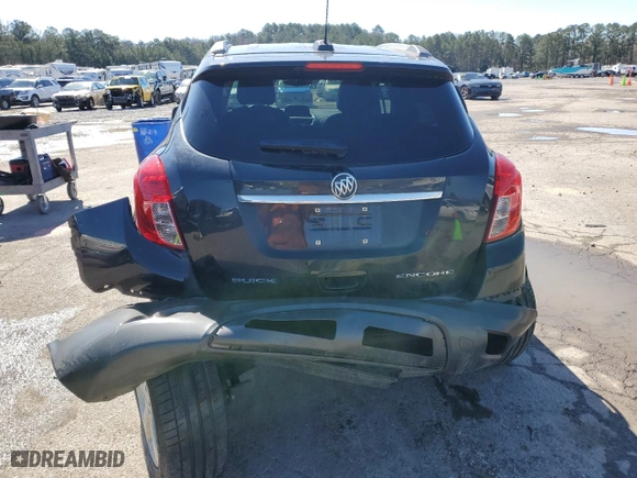 2016 Buick Encore with VIN KL4CJASB5GB731935, listed as a Copart auction lot 48074595 with 139,309 mi miles and Salvage Title. Bid and sale history available at carsss.com. Image 6.