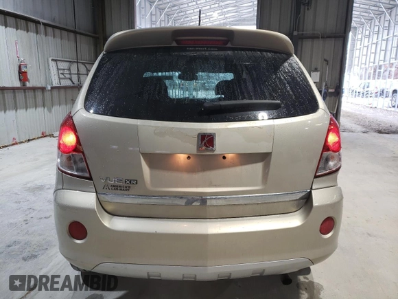 2009 Saturn VUE XR with VIN 3GSCL53PX9S598800, listed as a Copart auction lot 86552784 with 124,735 mi miles and Salvage Title. Bid and sale history available at carsss.com. Image 6.