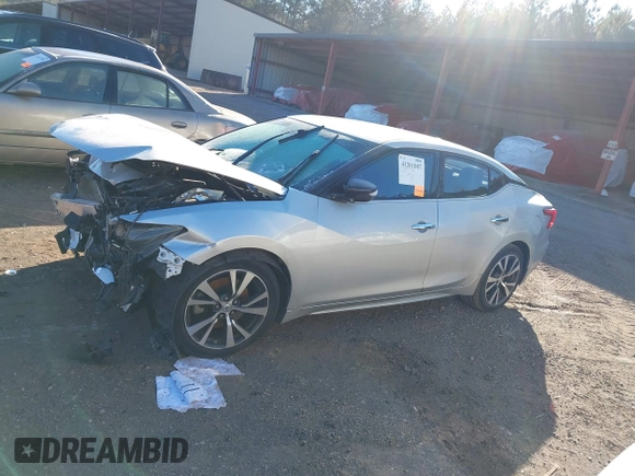 2017 Nissan Maxima SV with VIN 1N4AA6AP4HC423065, listed as a IAAI auction lot 41261087 with 86,785 mi miles and . Bid and sale history available at DreamBid. Image 14.