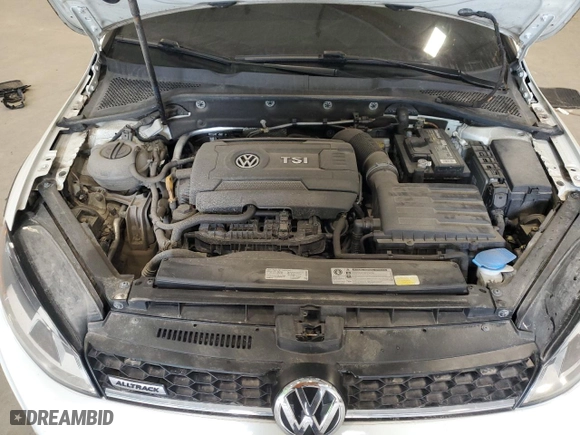 2017 Volkswagen Golf Alltrack S with VIN 3VWH17AUXHM544828, listed as a Copart auction lot 69808904 with 58,278 mi miles and Salvage Title. Bid and sale history available at carsss.com. Image 13.
