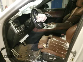 2020 BMW X6 xDrive40i z VIN 5UXCY6C07L9B43453, wystawiony jako Copart lot #52096845 z przebiegiem Nie podano mil oraz Szkoda całkowita • Salvage title. Historia ofert i sprzedaży dostępna na DreamBid. Obrazek 7.