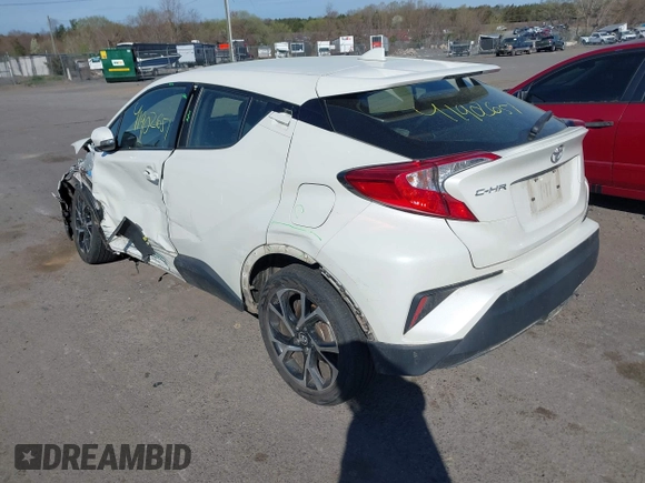 2018 Toyota C-HR XLE with VIN JTNKHMBX3J1011066, listed as a IAAI auction lot 41902651 with 66,874 mi miles. Bid and sale history available at carsss.com. Image 3.