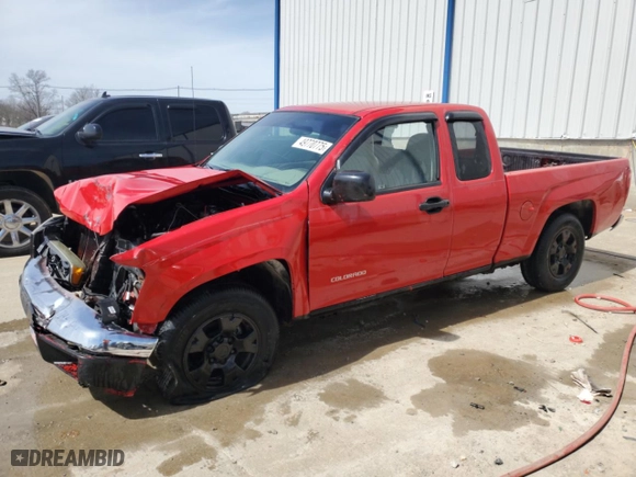 2005 Chevrolet Colorado LS ZQ8 with VIN 1GCCS196158196950, listed as a Copart auction lot 49770775 with 245,362 mi miles and Non Repairable. Bid and sale history available at carsss.com. Image 1.