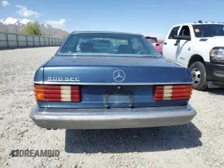 1984 Mercedes-Benz 500 z VIN WDBCA44A6EA018569, wystawiony jako Copart lot #54617005 z przebiegiem 96 009 mil mil oraz Czysty tytuł • Clean title. Historia ofert i sprzedaży dostępna na DreamBid. Obrazek 6.