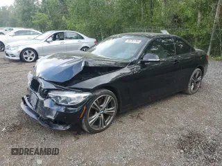2015 BMW 4 Series 428i xDrive z VIN WBA3V9C59FP798621, wystawiony jako Copart lot #64761755 z przebiegiem Nie podano mil oraz Szkoda całkowita • Salvage title. Historia ofert i sprzedaży dostępna na DreamBid. Obrazek 1.