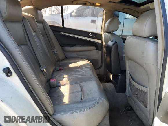 2007 Infiniti G35 Sedan Journey with VIN JNKBV61E77M719853, listed as a Copart auction lot 50568925 with 212,077 mi miles and Salvage Title. Bid and sale history available at carsss.com. Image 11.