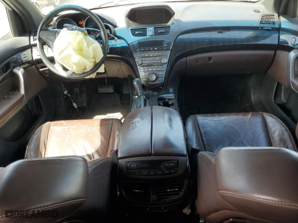 2007 Acura MDX Tech/Entertainment Pkg with VIN 2HNYD28487H504466, listed as a Copart auction lot 53504105 with 217,640 mi miles and Salvage Title. Bid and sale history available at carsss.com. Image 8.