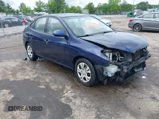 2010 Hyundai Elantra GLS with VIN KMHDU4AD3AU176464, listed as a IAAI auction lot 42249215 with 143,203 mi miles and . Bid and sale history available at DreamBid. Image 1.